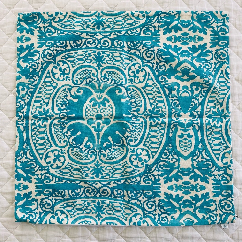 Jenni Kayne Home Hand-Printed Pillow Case